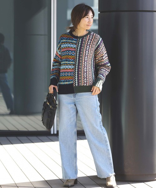 BEAMS HEART（ビームスハート）の「フェアアイル ニットプルオーバー（ニット/セーター・レディース・その他1/その他/その他2・FREE）」の6枚目の写真