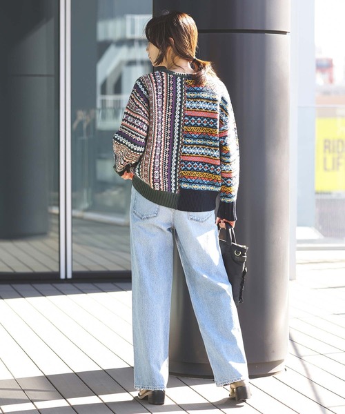 BEAMS HEART（ビームスハート）の「フェアアイル ニットプルオーバー