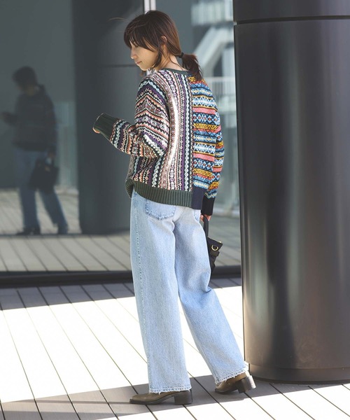 BEAMS HEART（ビームスハート）の「フェアアイル ニットプルオーバー（ニット/セーター・レディース・その他1/その他/その他2・FREE）」の8枚目の写真