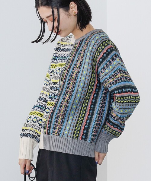 BEAMS HEART（ビームスハート）の「フェアアイル ニットプルオーバー（ニット/セーター・レディース・その他1/その他/その他2・FREE）」の13枚目の写真