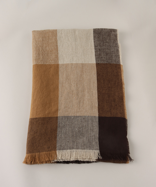 VERMEIL par iena（ヴェルメイユパーイエナ）の「【PLAIDIE/プレディ】STOLE（ベージュ A）（ストール/ショール・レディース・ベージュ系その他・FREE）」の15枚目の写真