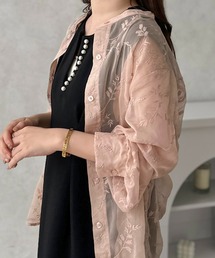 【apres jour clair】刺繍シアーシャツ【ZOZOTOWN限定アイテム】