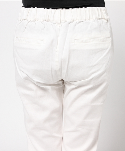 OUTLET（アウトレット）の「【CIAOPANIC TYPY】コットンツイルストレッチテーパードパンツ（その他パンツ・レディース・ホワイト・MEDIUM/LARGE/SMALL）」の6枚目の写真