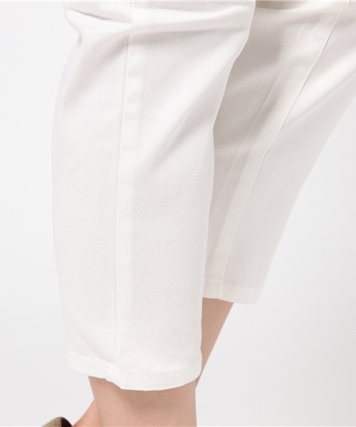OUTLET（アウトレット）の「【CIAOPANIC TYPY】コットンツイルストレッチテーパードパンツ（その他パンツ・レディース・ホワイト・MEDIUM/LARGE/SMALL）」の8枚目の写真