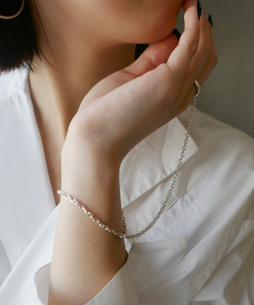 【10％OFF】 e.m.（イーエム）の「チェーンリングレット（ブレスレット アクセサリー