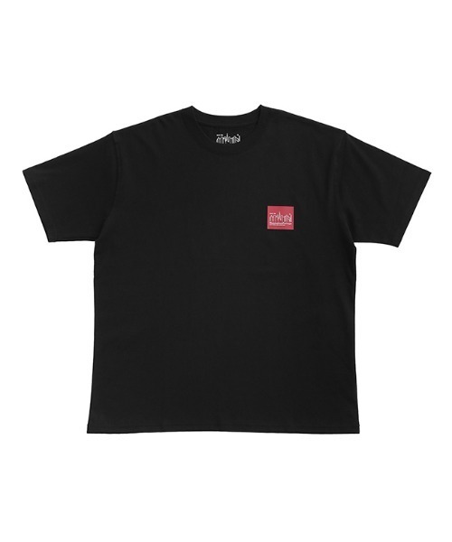 Manhattan Portage(マンハッタンポーテージ)の「Short Sleeve Print T-Shirt(Tシャツ/カットソー・メンズ・ブラック/ホワイト・LARGE/MEDIUM/SMALL/X-LARGE)」の1枚目の写真
