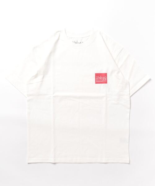 Manhattan Portage(マンハッタンポーテージ)の「Short Sleeve Print T-Shirt(Tシャツ/カットソー・メンズ・ブラック/ホワイト・LARGE/MEDIUM/SMALL/X-LARGE)」の5枚目の写真