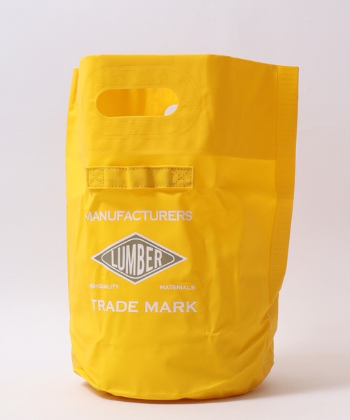 LUMBER（ランバー）の「LUMBER タープバッグ（トートバッグ・レディース・ブルー/イエロー/オレンジ/ブラック/ホワイト/サックスブルー/レッド・FREE）」の9枚目の写真