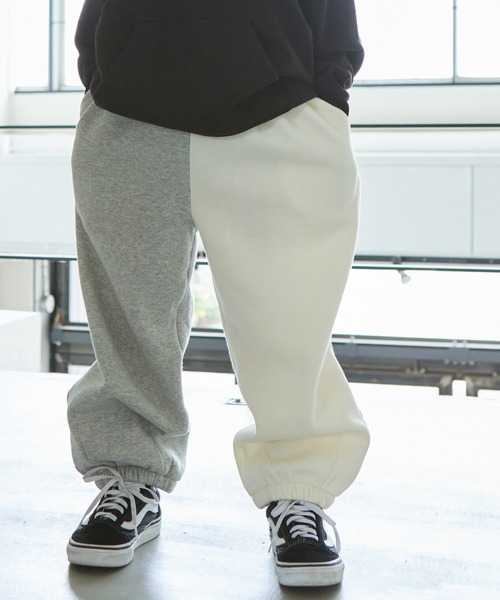 PAIRMANON STREET（ペアマノンストリート）の「【PAIRMANON STREET】タック入り バルーンシルエット ワイドパンツ（スウェットパンツ・キッズ・その他/マスタード/ブラック系その他/グレー/ブラウン/ネイビー/レッド系その他/その他1・110/120/130/140/150/90/100）」の8枚目の写真