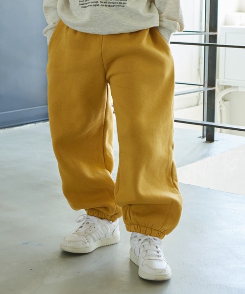 PAIRMANON STREET（ペアマノンストリート）の「【PAIRMANON STREET】タック入り バルーンシルエット ワイドパンツ（スウェットパンツ・キッズ・その他/マスタード/ブラック系その他/グレー/ブラウン/ネイビー/レッド系その他/その他1・110/120/130/140/150/90/100）」の6枚目の写真