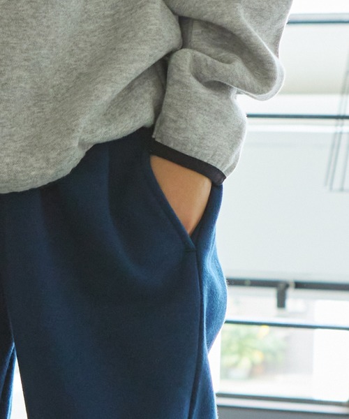 PAIRMANON STREET（ペアマノンストリート）の「【PAIRMANON STREET】タック入り バルーンシルエット ワイドパンツ（スウェットパンツ・キッズ・その他/マスタード/ブラック系その他/グレー/ブラウン/ネイビー/レッド系その他/その他1・110/120/130/140/150/90/100）」の16枚目の写真