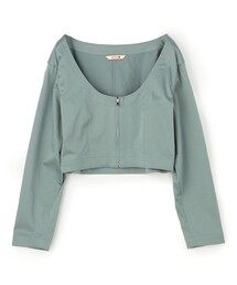 BACCA（バッカ）の「ストレッチコットン ショートジップアップブルゾン（ダウンジャケット/コート）」