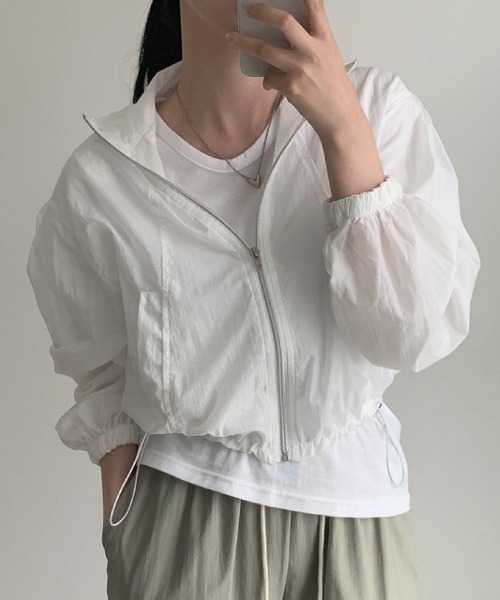 セール】YUGA_YGMC クロップド丈 マウンテンジャケット ブルゾン