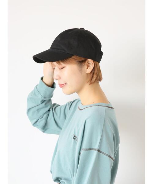 ehka sopo(エヘカソポ)の「6パネルキャップ(キャップ・レディース・ブラック/ベージュ/キナリ・F)」の1枚目の写真