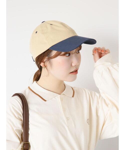 ehka sopo(エヘカソポ)の「6パネルキャップ(キャップ・レディース・ブラック/ベージュ/キナリ・F)」の4枚目の写真