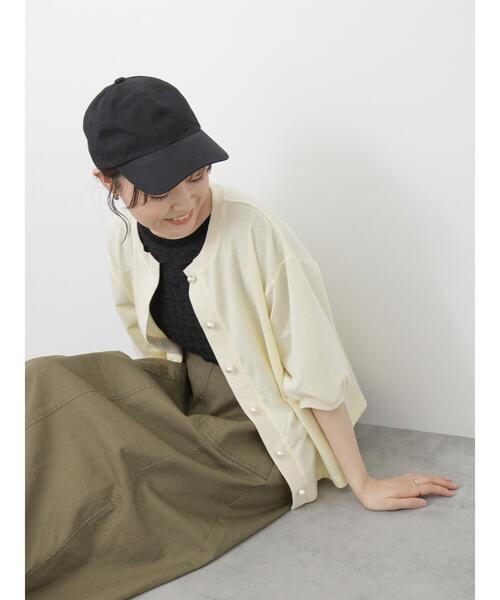ehka sopo(エヘカソポ)の「6パネルキャップ(キャップ・レディース・ブラック/ベージュ/キナリ・F)」の20枚目の写真