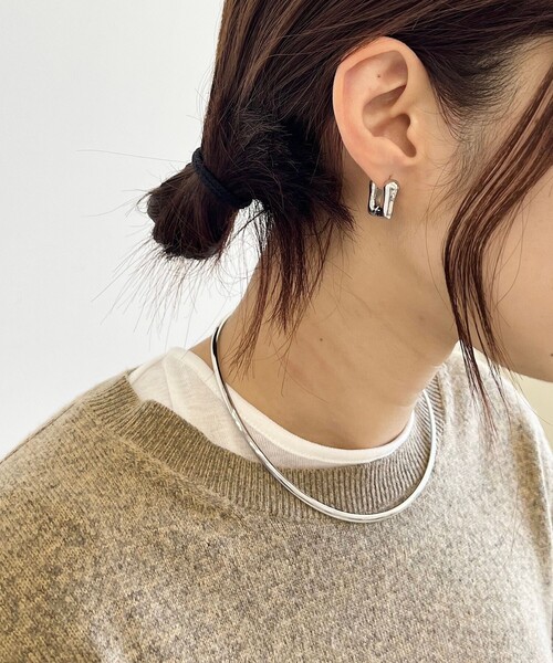 CITEN(シテン)の「<CITEN>ナロー ネックカフ(チョーカー・レディース・ゴールド/シルバー・FREE)」の3枚目の写真