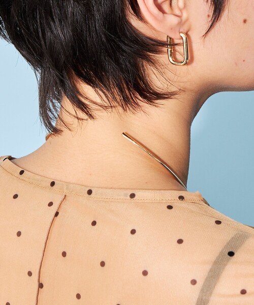 CITEN(シテン)の「<CITEN>ナロー ネックカフ(チョーカー・レディース・ゴールド/シルバー・FREE)」の13枚目の写真