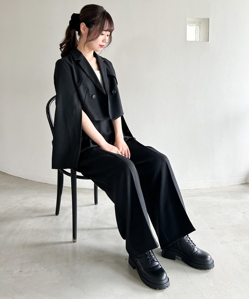 ヘリンボーンワイドスラックス 古着 古着 Polo Ralph Lauren ヘリンボーン タック スラックス パンツ