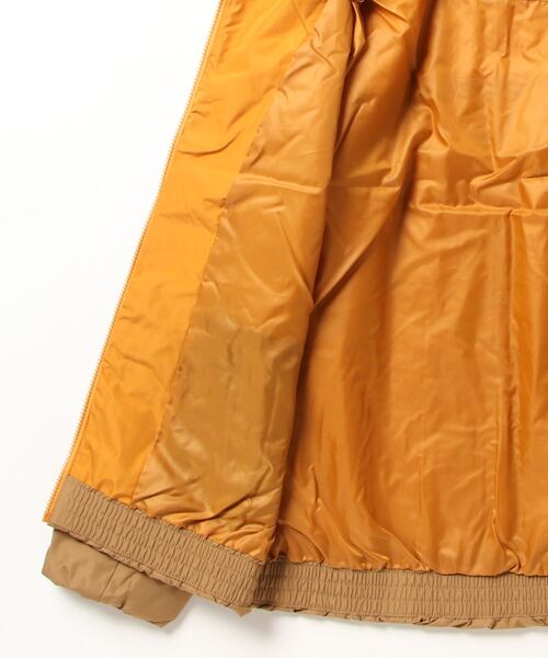 LOGOS park（ロゴスパーク）の「【LOGOS Park/ロゴスパーク】撥水・防水・静電気抑制・保温　裏ラミネート中綿フードジャケット（ダウンジャケット/コート・メンズ・ベージュ/ブラック・M/LL/L）」の4枚目の写真