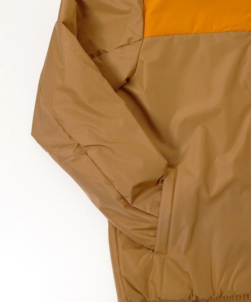 LOGOS park（ロゴスパーク）の「【LOGOS Park/ロゴスパーク】撥水・防水・静電気抑制・保温　裏ラミネート中綿フードジャケット（ダウンジャケット/コート・メンズ・ベージュ/ブラック・M/LL/L）」の21枚目の写真