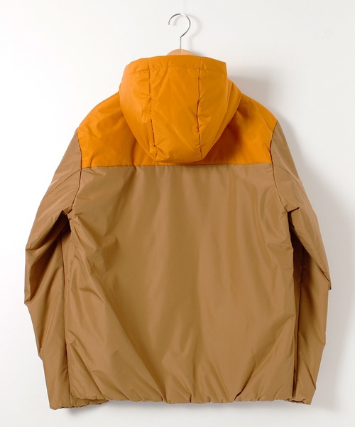 LOGOS park（ロゴスパーク）の「【LOGOS Park/ロゴスパーク】撥水・防水・静電気抑制・保温　裏ラミネート中綿フードジャケット（ダウンジャケット/コート・メンズ・ベージュ/ブラック・M/LL/L）」の16枚目の写真