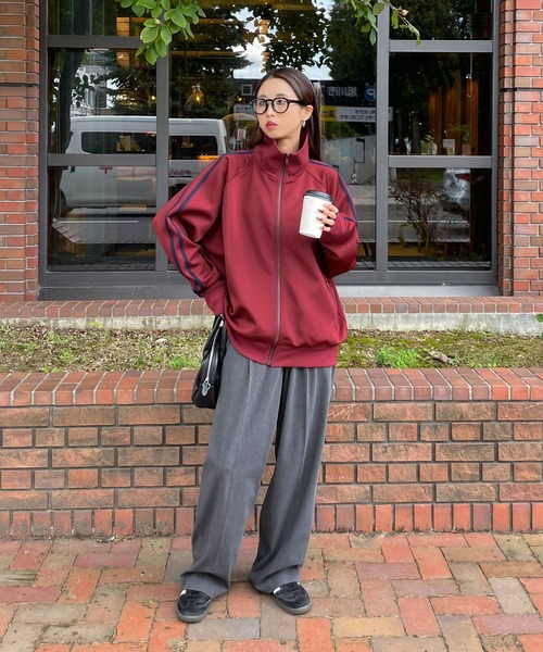 抹*茶様 Lサイズ ショッパー トラックジャケット sumika Vermill 抹*茶様 Lサイズ ショッパー トラックジャケット sumika Vermill