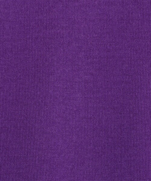 BALLSEY(ボールジィ)の「スーパーエクストラファインウール ハーフスリーブプルオーバー(ニット/セーター・レディース・ホワイト/チャコールグレー/ベージュ/グリーン/オレンジ/ネイビー/ライトパープル/ライトグリーン/オレンジ系その他/パープル・M/S)」の11枚目の写真