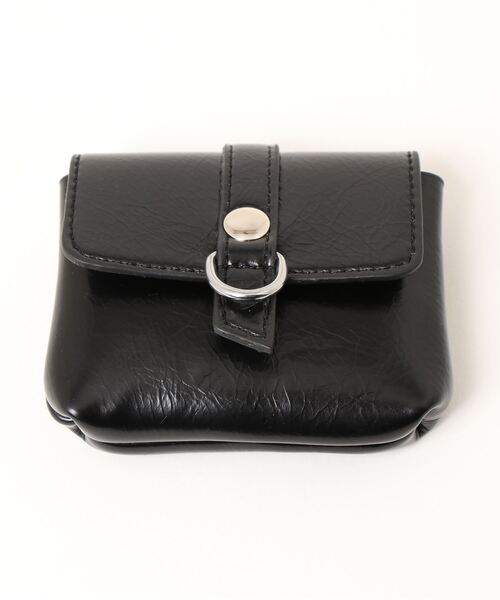 BARELY BLUE（ベアリーブルー）の「【 BARELY BLUE / ベアリーブルー 】 ミニポーチ付き スクエア ショルダーバッグ（ショルダーバッグ・レディース・ブラック/ホワイト/シルバー・FREE）」の9枚目の写真