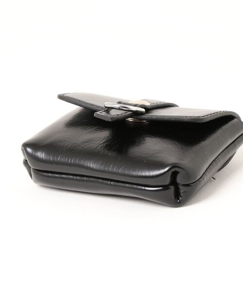 BARELY BLUE（ベアリーブルー）の「【 BARELY BLUE / ベアリーブルー 】 ミニポーチ付き スクエア ショルダーバッグ（ショルダーバッグ・レディース・ブラック/ホワイト/シルバー・FREE）」の10枚目の写真