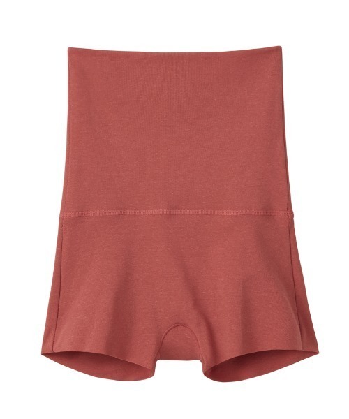 GUNZE(グンゼ)の「HOTMAGIC/ホットマジック 裏起毛であったか 綿のチカラ はらまき付き1分丈ショーツ(ショーツ・レディース・杢グレー/ブラック/ローズ/ブラウン系その他/ピンク系その他・LARGE/X-LARGE/MEDIUM)」の5枚目の写真