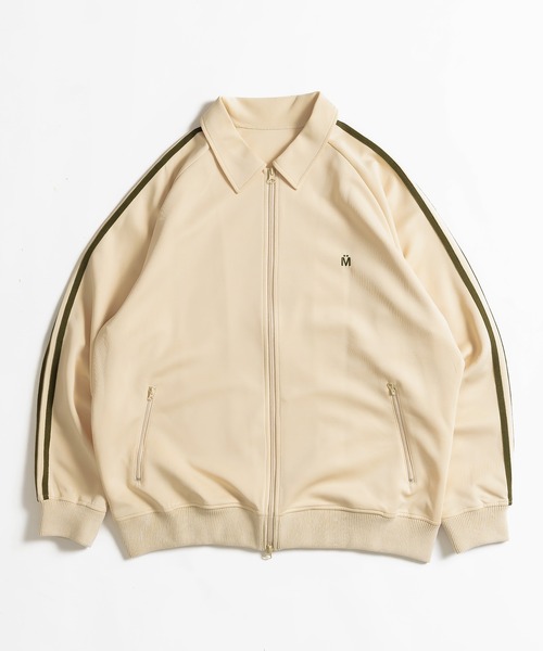 MUHET（ミュエータ）の「襟付きトラックジャケット（ジャージ・レディース・レッド/アイボリー/ブラウン・MEDIUM/X-LARGE）」の19枚目の写真