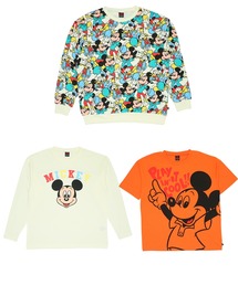 通販限定 親子お揃い ディズニー Tシャツ ロンT トレーナー 3点セット-大人8699A