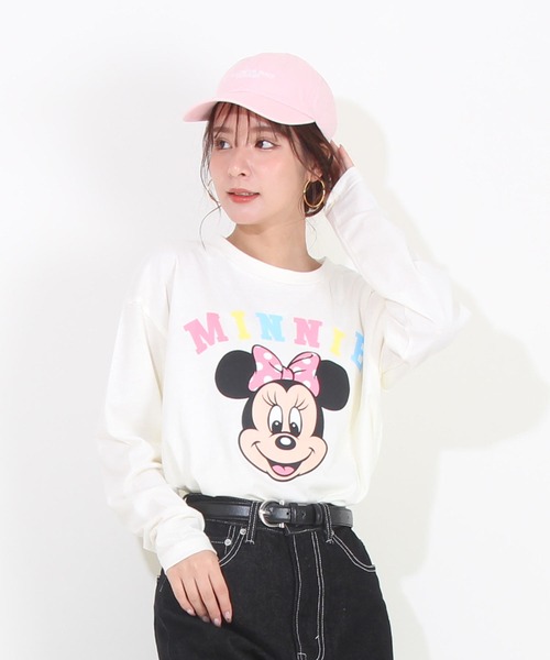 Disney（ディズニー）の「通販限定 親子お揃い  ディズニー Tシャツ ロンT トレーナー 3点セット-大人8699A（スウェット・レディース・その他9/ブラック×レッド・S/L/M/XL）」の11枚目の写真
