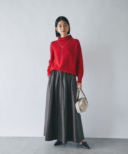 RIVE DROITE（リヴドロワ）の「ウェーブバーラリエット（ネックレス・レディース・ゴールド/シルバー・FREE）」の3枚目の写真