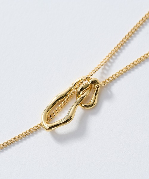 RIVE DROITE（リヴドロワ）の「ウェーブバーラリエット（ネックレス・レディース・ゴールド/シルバー・FREE）」の5枚目の写真