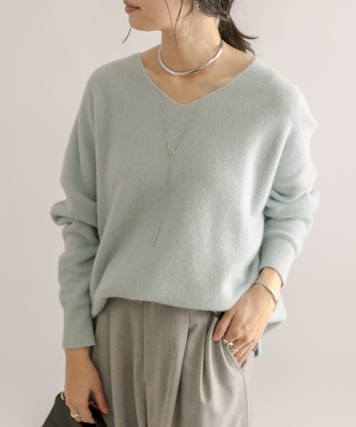 RIVE DROITE（リヴドロワ）の「ウェーブバーラリエット（ネックレス・レディース・ゴールド/シルバー・FREE）」の9枚目の写真