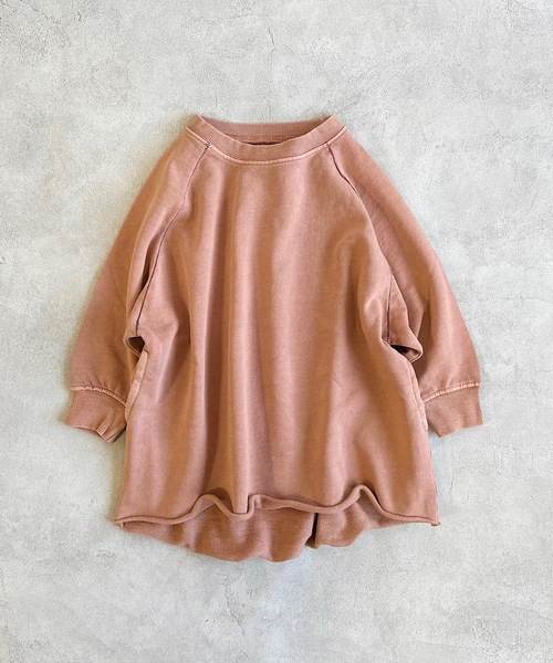 BIG FIELD（ビッグフィールド）の「ピグメントムジラグランワンピース（90～150cm）（ワンピース・キッズ・チャコール/ラベンダー/イエロー・90/100/110/120/130/140/150）」の10枚目の写真