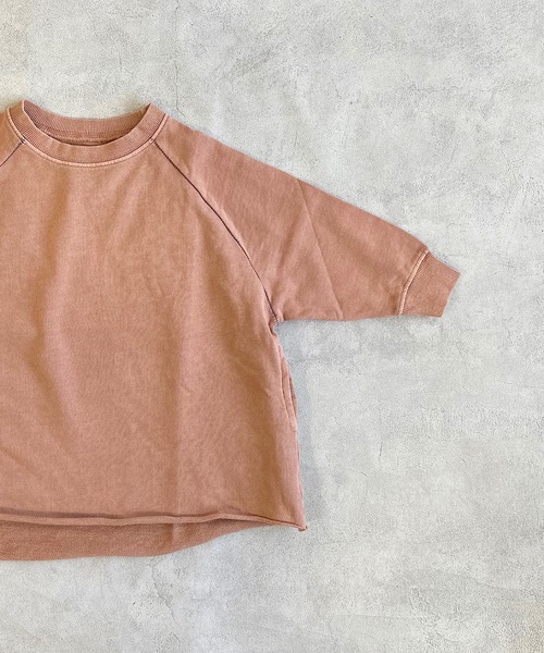 BIG FIELD（ビッグフィールド）の「ピグメントムジラグランワンピース（90～150cm）（ワンピース・キッズ・チャコール/ラベンダー/イエロー・90/100/110/120/130/140/150）」の11枚目の写真