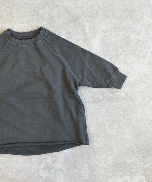 BIG FIELD（ビッグフィールド）の「ピグメントムジラグランワンピース（90～150cm）（ワンピース・キッズ・チャコール/ラベンダー/イエロー・90/100/110/120/130/140/150）」の13枚目の写真