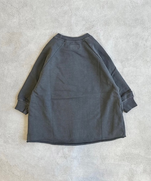 BIG FIELD（ビッグフィールド）の「ピグメントムジラグランワンピース（90～150cm）（ワンピース・キッズ・チャコール/ラベンダー/イエロー・90/100/110/120/130/140/150）」の14枚目の写真