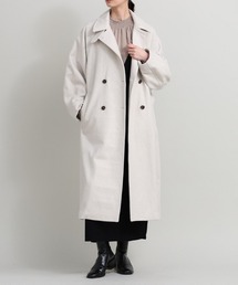 INED CLARO | ジーロンメルトントレンチコート(トレンチコート)