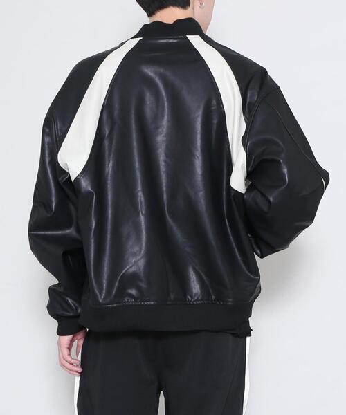 Figments（フィグメンツ）の「合皮レーシングジャケット（ブルゾン・レディース・ブラック・FREE）」の19枚目の写真