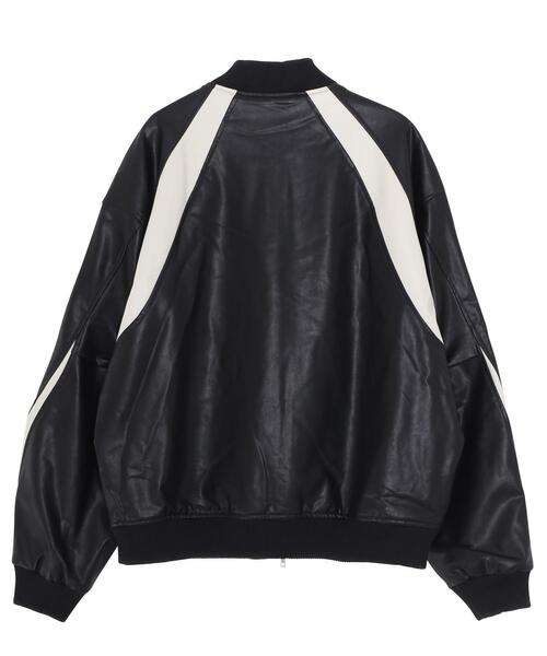 Figments（フィグメンツ）の「合皮レーシングジャケット（ブルゾン・レディース・ブラック・FREE）」の21枚目の写真
