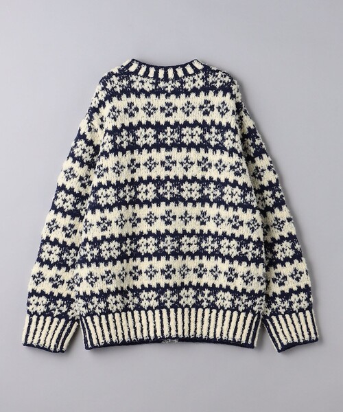 中古品】 COOHEM コーヘン MOHAIR NORDIC KNIT SWEATER セーター