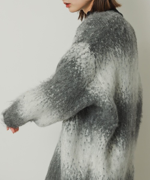 SENSE OF PLACE by URBAN RESEARCH(センスオブプレイスバイアーバンリサーチ)の「ニュアンスグラデーションカーディガン(カーディガン/ボレロ・レディース・ブルー系その他/グレー系その他・ONE)」の10枚目の写真
