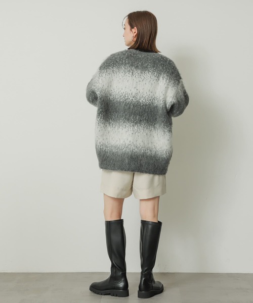SENSE OF PLACE by URBAN RESEARCH(センスオブプレイスバイアーバンリサーチ)の「ニュアンスグラデーションカーディガン(カーディガン/ボレロ・レディース・ブルー系その他/グレー系その他・ONE)」の17枚目の写真