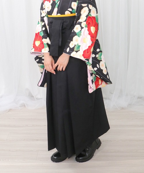 KYOETSU（キョウエツ）の「袴用フラットソールブーツ（ブーツ・レディース・ブラック・24.0cm/26.0cm/25.0cm/22.0cm/23.0cm/21.5cm/23.5cm/22.5cm/25.5cm/24.5cm）」の2枚目の写真