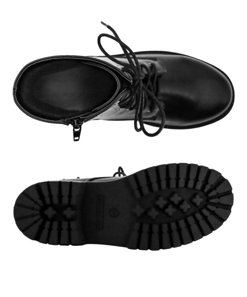 KYOETSU（キョウエツ）の「袴用フラットソールブーツ（ブーツ・レディース・ブラック・24.0cm/26.0cm/25.0cm/22.0cm/23.0cm/21.5cm/23.5cm/22.5cm/25.5cm/24.5cm）」の14枚目の写真