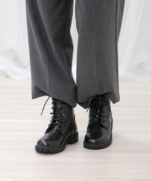 KYOETSU（キョウエツ）の「袴用フラットソールブーツ（ブーツ・レディース・ブラック・24.0cm/26.0cm/25.0cm/22.0cm/23.0cm/21.5cm/23.5cm/22.5cm/25.5cm/24.5cm）」の16枚目の写真